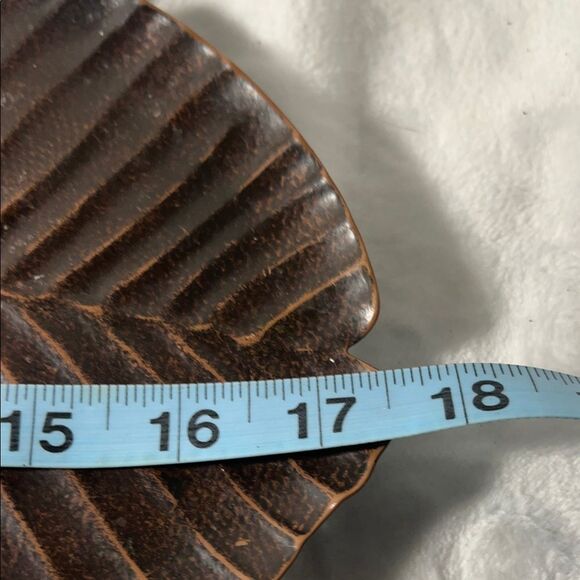 PartyLite Retired Island Escape Banana Leaf Tray - Picture 7 of 8